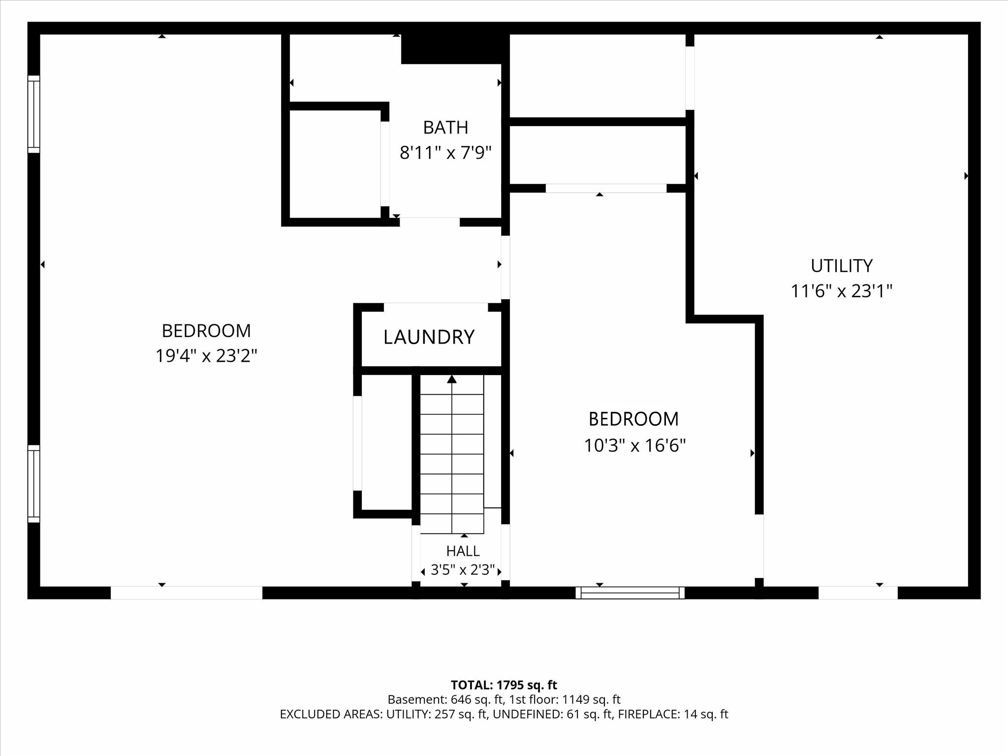 Lower Level Floor Plan