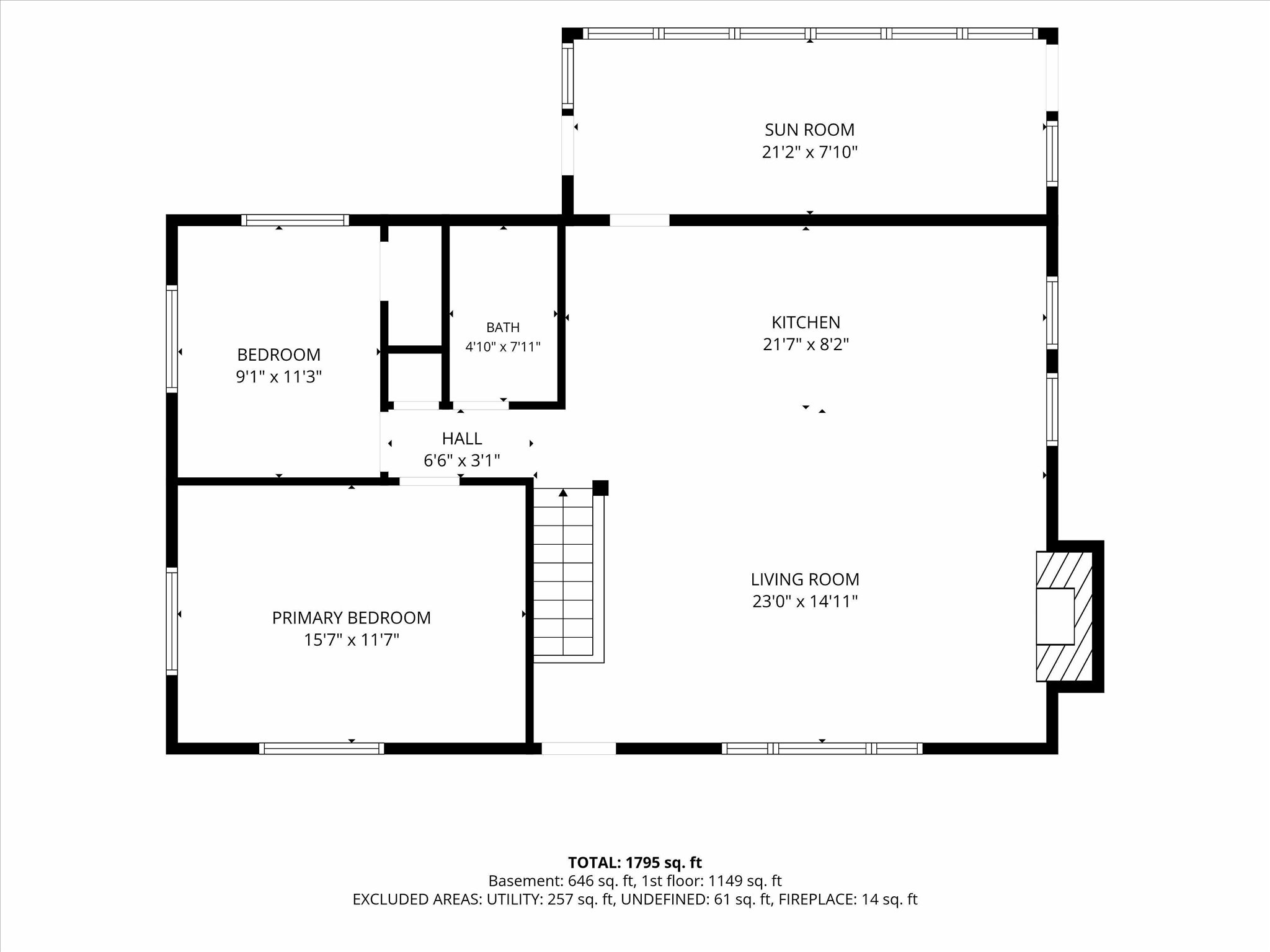 Main Level Floor Plan